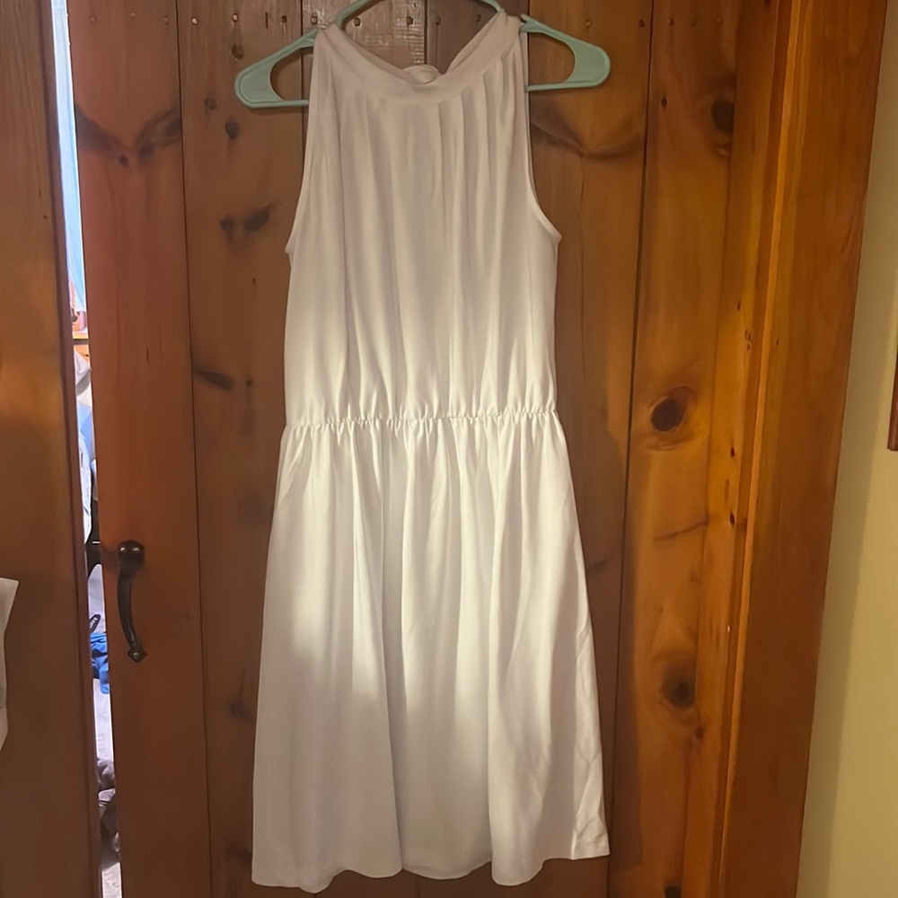 White Midi Dress